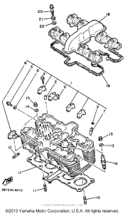 FJ1200TC Головка цилиндров