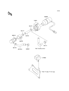 ZX636 Топливный насос
