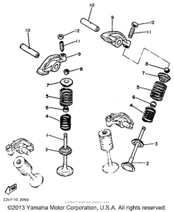 XV535T Клапана