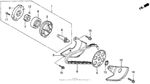 CN250 Масляный насос