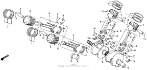 VF700C Коленвал