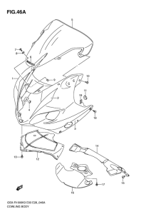 GSX-R1000 Cowling body