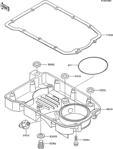 ZX600 Маслянный поддон