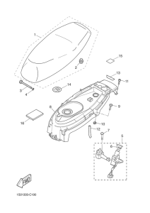 EW50N Сиденье