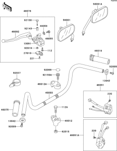 VN800 Handlebar(vn800-b1)