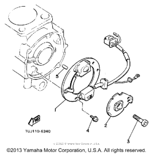 YX600SC Pickup coil governor