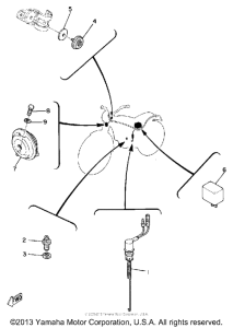 XT500H Электрика