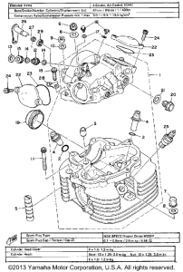 SR500G Головка цилиндров