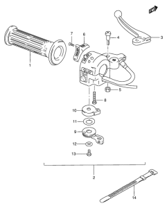 FM50 Left handle switch