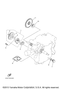 TTR90R Масляный насос