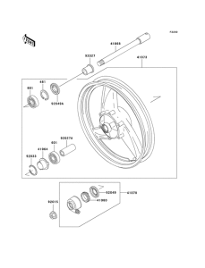 ER500 Передняя втулка