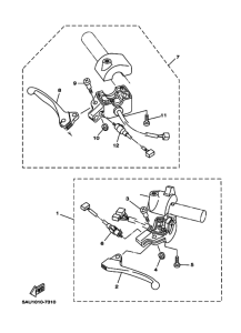 YJ50R ﾊﾝﾄﾞﾙｽｲﾂﾁ. ﾚﾊﾞｰ