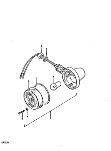 GP125 Поворотники