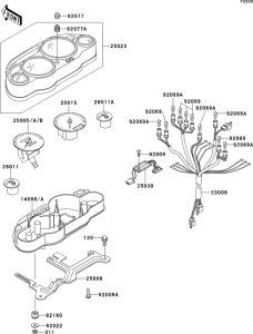 ZX1100 Приборы