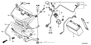 NC700X (DCT) Аккумулятор