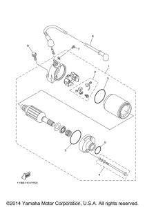 XT250F Стартер