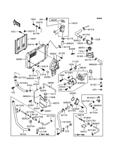 EX250 Радиатор