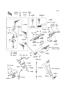 ZR1000 Выключатель зажигания