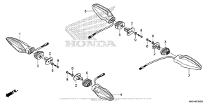 VFR1200X (DCT) Задний фонарь