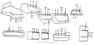 GL1100A Gl1100a decals