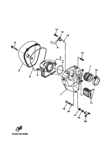 XV1700AS Впускная система 2