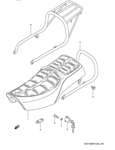 GN125 Пружина
