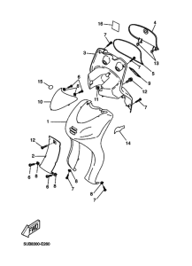 YH50 Щиток облицовочный