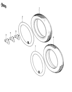KZ400 Покрышки
