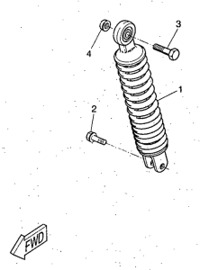 YQ50 Задняя подвеска