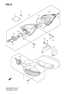 GSX-R600 Поворотники
