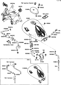 VN1500 Fuel tank(1 / 2)