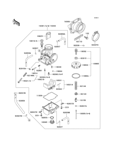 KX500 Carburetor(1 / 3)