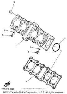 FZR400A Цилиндры
