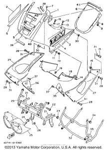 TDM850EC Обтекатели