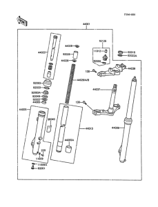  Передняя вилка