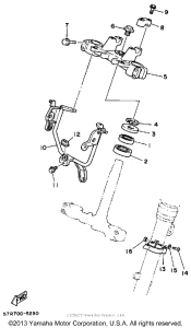 XT350SC (CA ED.) Управление