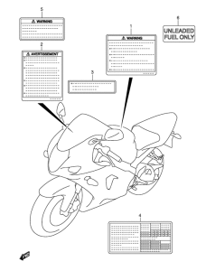 GSX-R1000 Honda mark