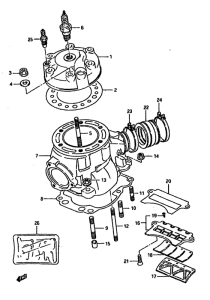 TS250 Цилиндр
