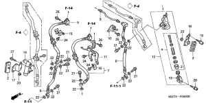 CBR1100XX Второй главный цилиндр