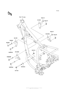  Крепление двигателя