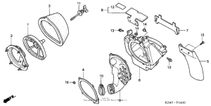 CR125R Воздушный фильтр