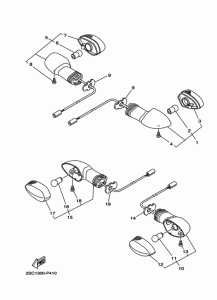 MT09TRA Поворотники