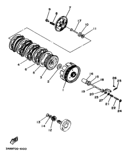 AG100 Сцепление