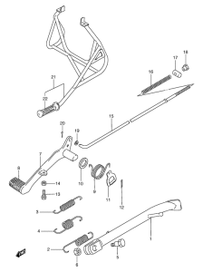 RG80 Подножки