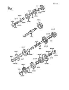 ZX900 Трансмиссия