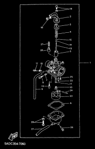 YN50 Карбюратор