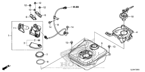 NCH50 Топливный бак