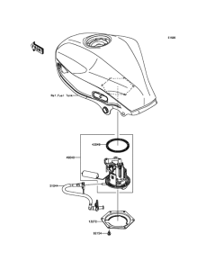 BR250 Топливный насос