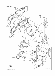 FZ07 Боковые обтекатели