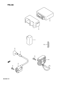 RG125 Equipo electrico